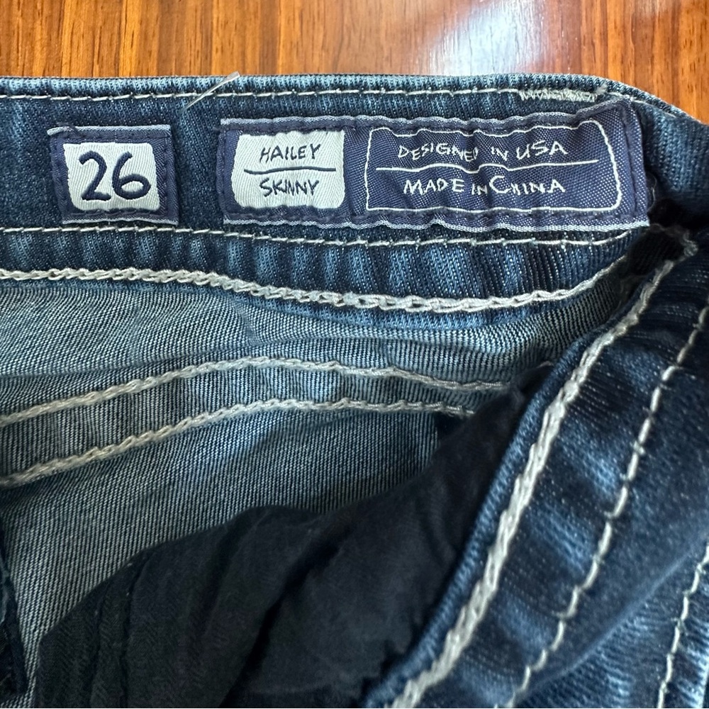 Miss Me Women's Skinny Jeans - Dark Blue